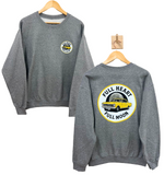 FULL HEART FULL MOON Unisex Pullover - GREY