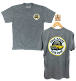 FULL HEART FULL MOON Unisex T-Shirt - Grey