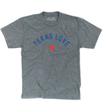 TEXAS LOVE Unisex T-Shirt - Grey