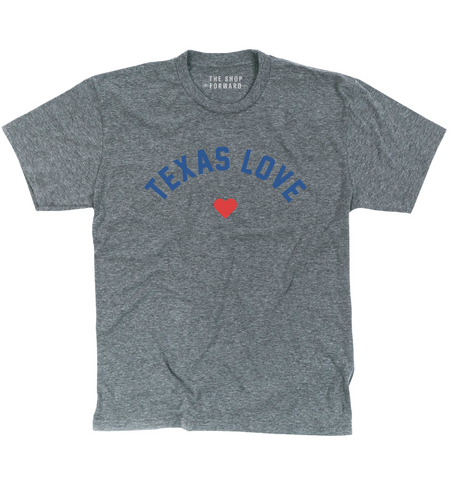 TEXAS LOVE Unisex T-Shirt - Grey