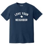 Texas LOVE YOUR NEIGHBOR Unisex T-Shirt - Navy