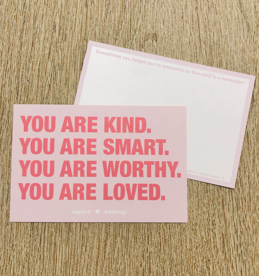 4 Things® Affirmation 12ct Notecard Set 4 Things® Affirmation 12ct Notecard Set