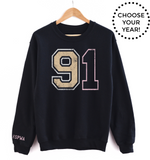 90's Born Year® Sweatshirt - Choose Your Year! (90-99)