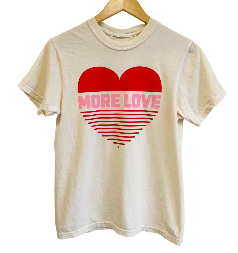 'MORE LOVE' UNISEX TEE
