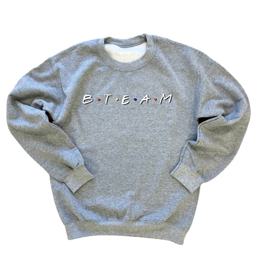 B•T•E•A•M Unisex Pullover - Grey B•T•E•A•M Unisex Pullover - Grey