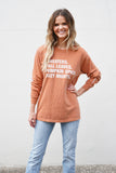 4 THINGS® Fall Unisex Long Sleeve Tee - Vintage Orange