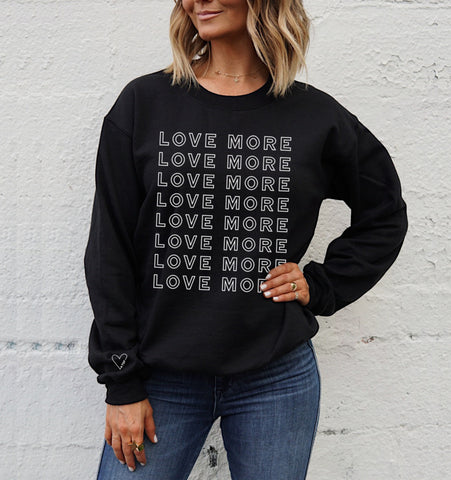 'I LOVE YOU LOS ANGELES' Unisex Pullover Sweatshirt - ASH GREY