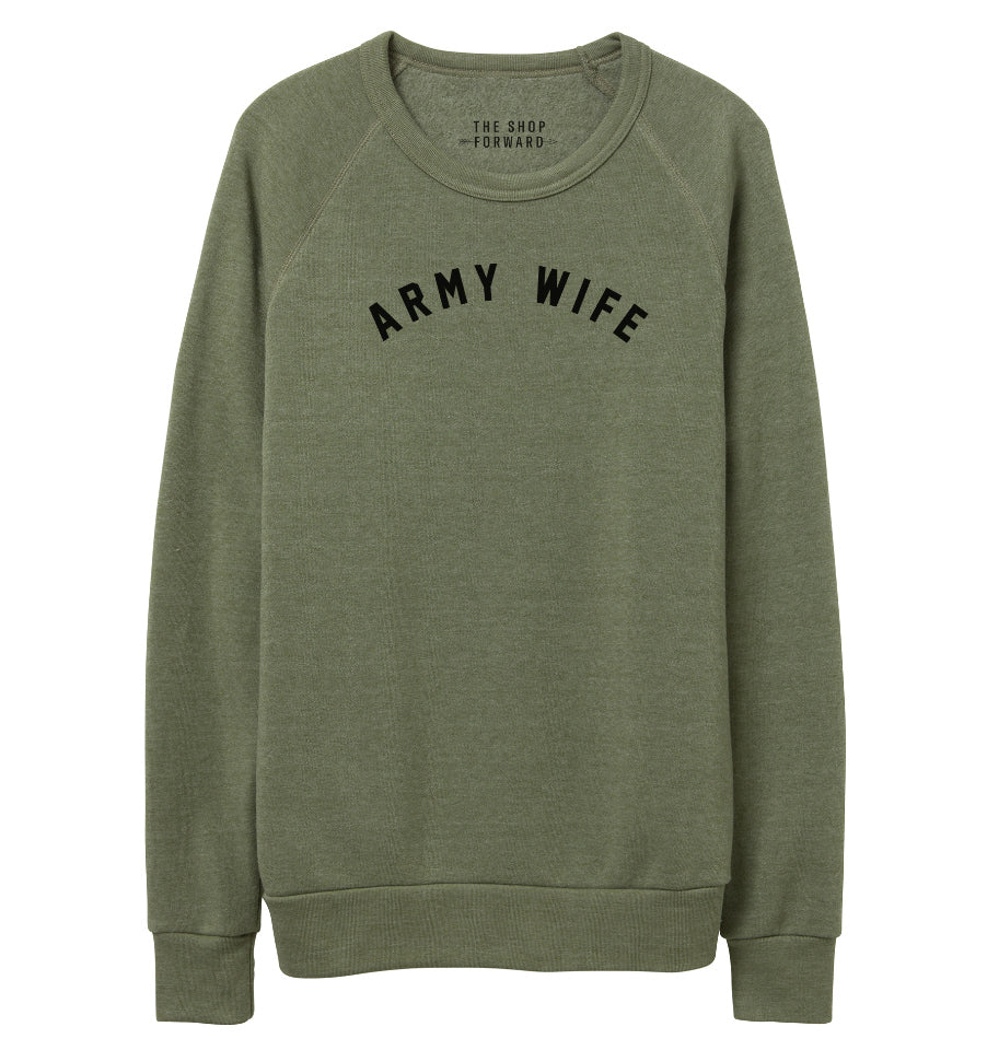 ARMY WIFE Pullover Sweatshirt