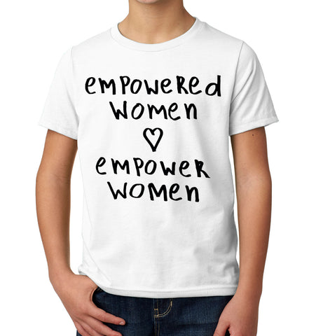 EMPOWERED WOMEN Crop Hoodie