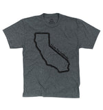 'I Love You California' Unisex Tee - Grey