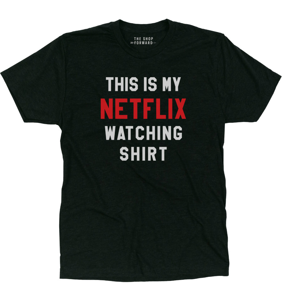 Netflix Watching T-Shirt - Adult