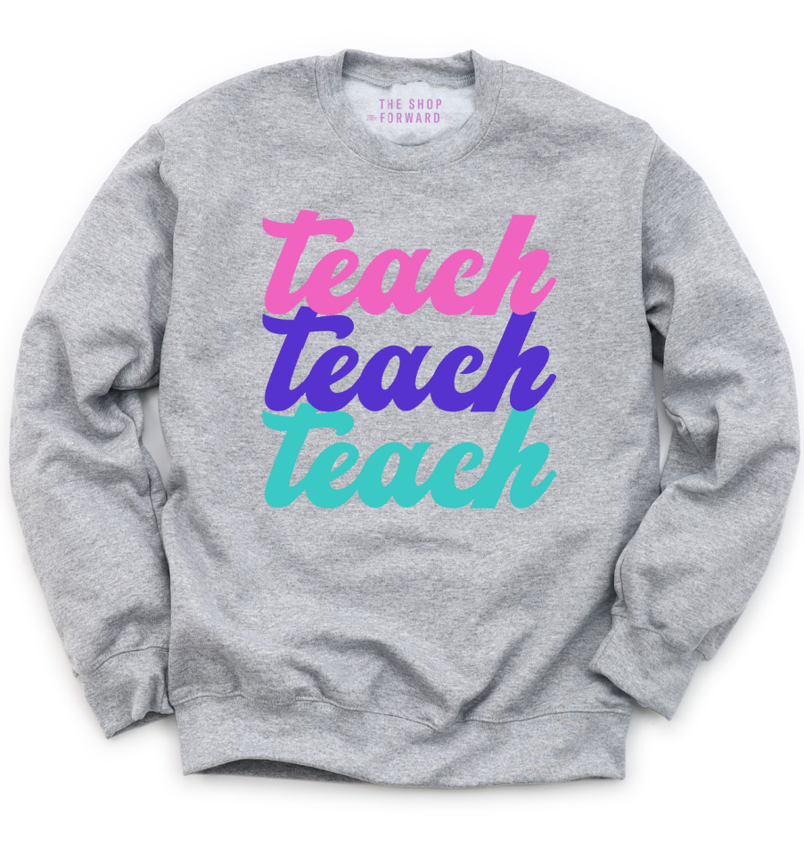 'teach' UNISEX PULLOVER