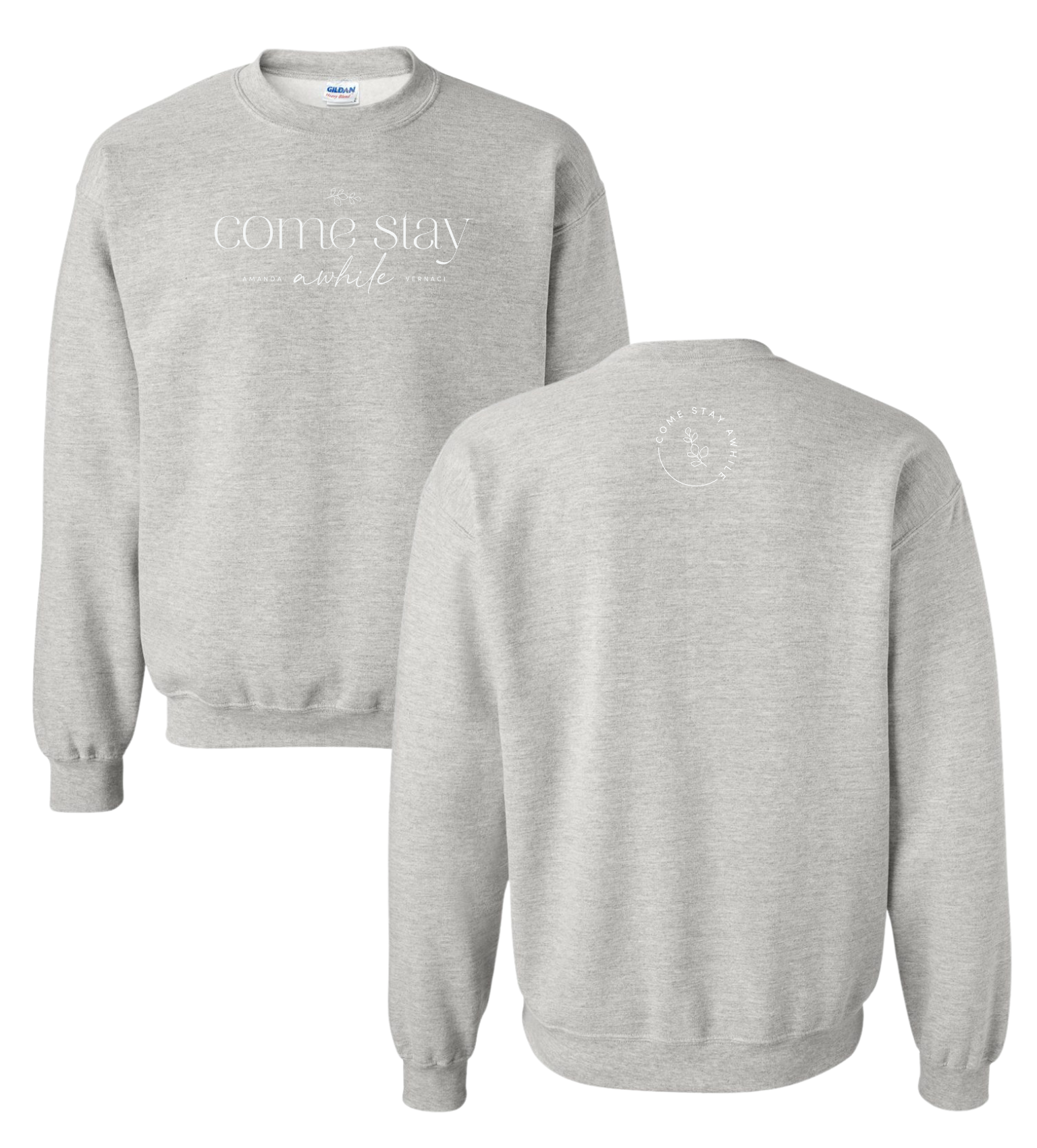 CSA UNISEX GRAY CREW