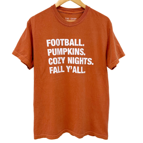 4 Things® 'Fall Y'all' Unisex Tee - Vintage Pumpkin