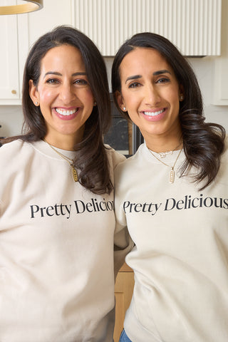 FOOD DOLLS 'PRETTY DELICIOUS' PULLOVER - CREAM