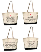 *NEW* 4 THINGS® Personalized Heart Tote Bag (Custom Pre-Order)