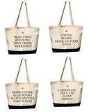 *NEW* 4 THINGS® Personalized Heart Tote Bag (Custom Pre-Order)