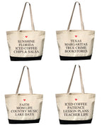 *NEW* 4 THINGS® Personalized Heart Tote Bag (Custom Pre-Order)