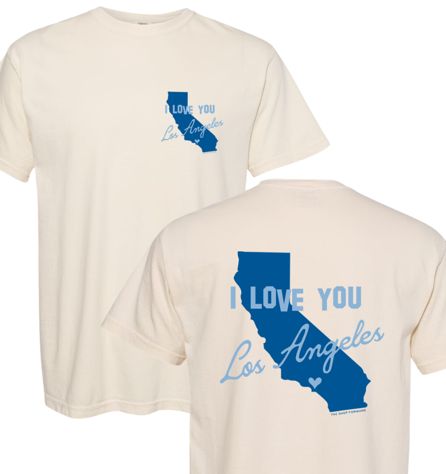 'I LOVE YOU LOS ANGELES' UNISEX TEE