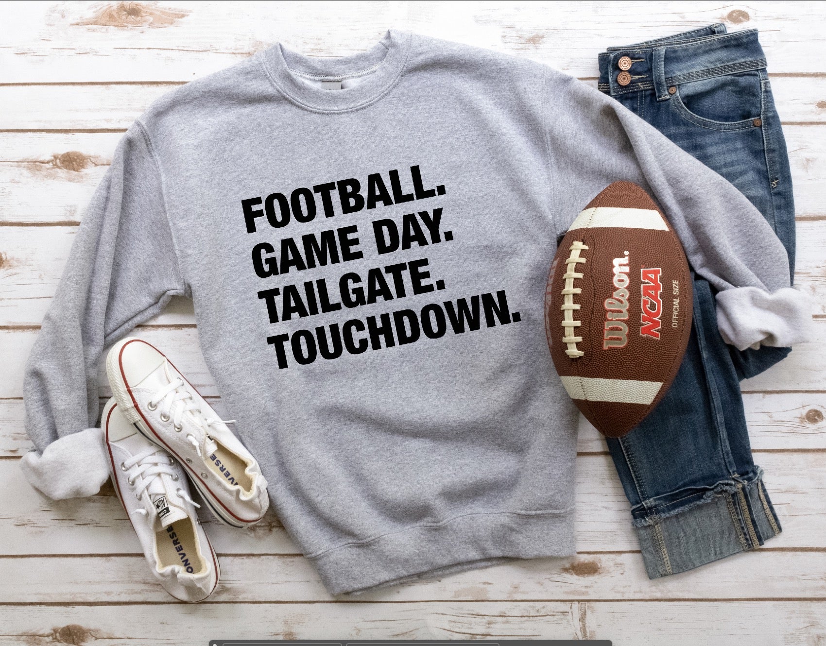 4 THINGS® 'FOOTBALL' UNISEX PULLOVER