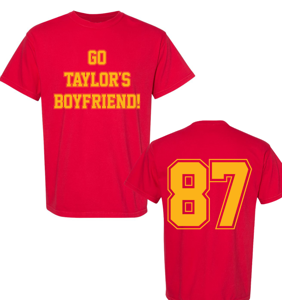 'GO TAYLOR'S BOYFRIEND' UNISEX TEE