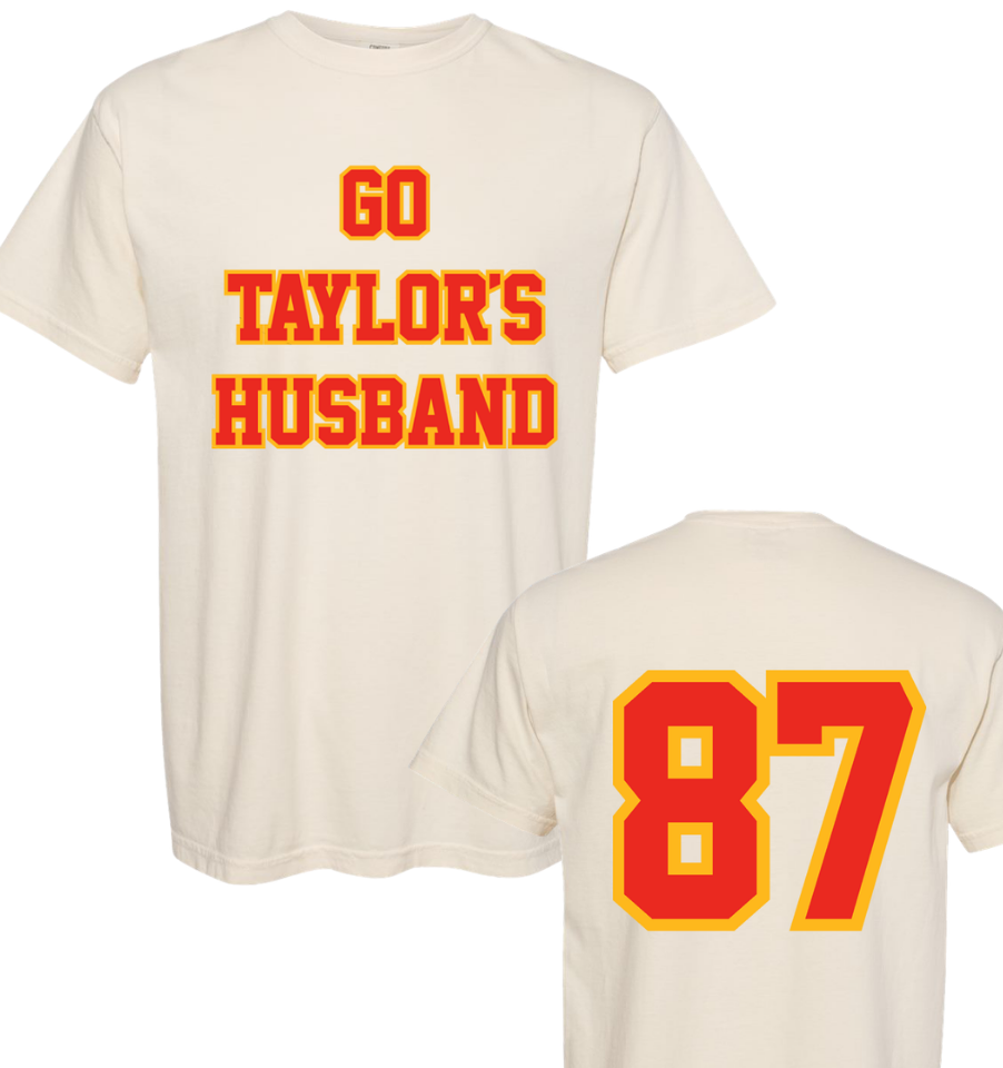 'GO TAYLOR'S HUSBAND' UNISEX TEE