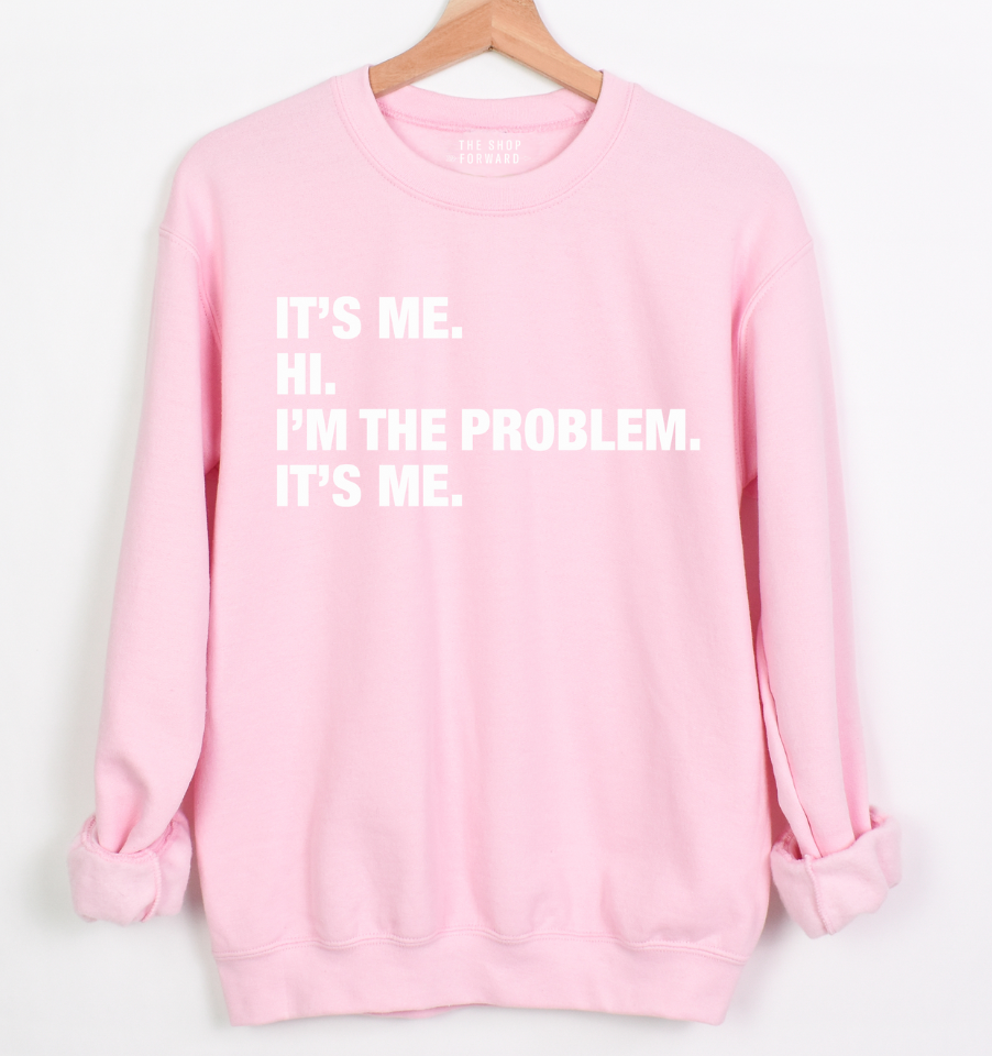 4 Things® 'It's Me' Unisex Pullover Sweatshirt - Pink