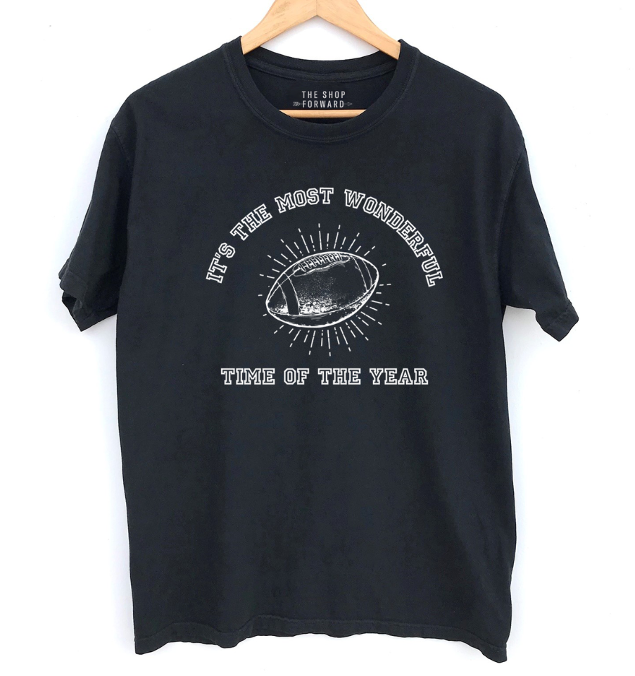 'MOST WONDERFUL TIME OF THE YEAR' FOOTBALL UNISEX TEE