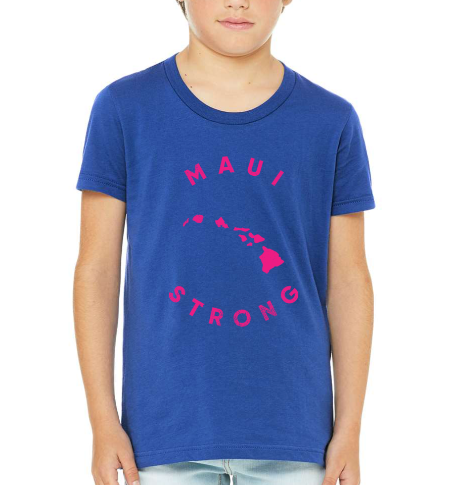 'MAUI STRONG' KIDS TEE