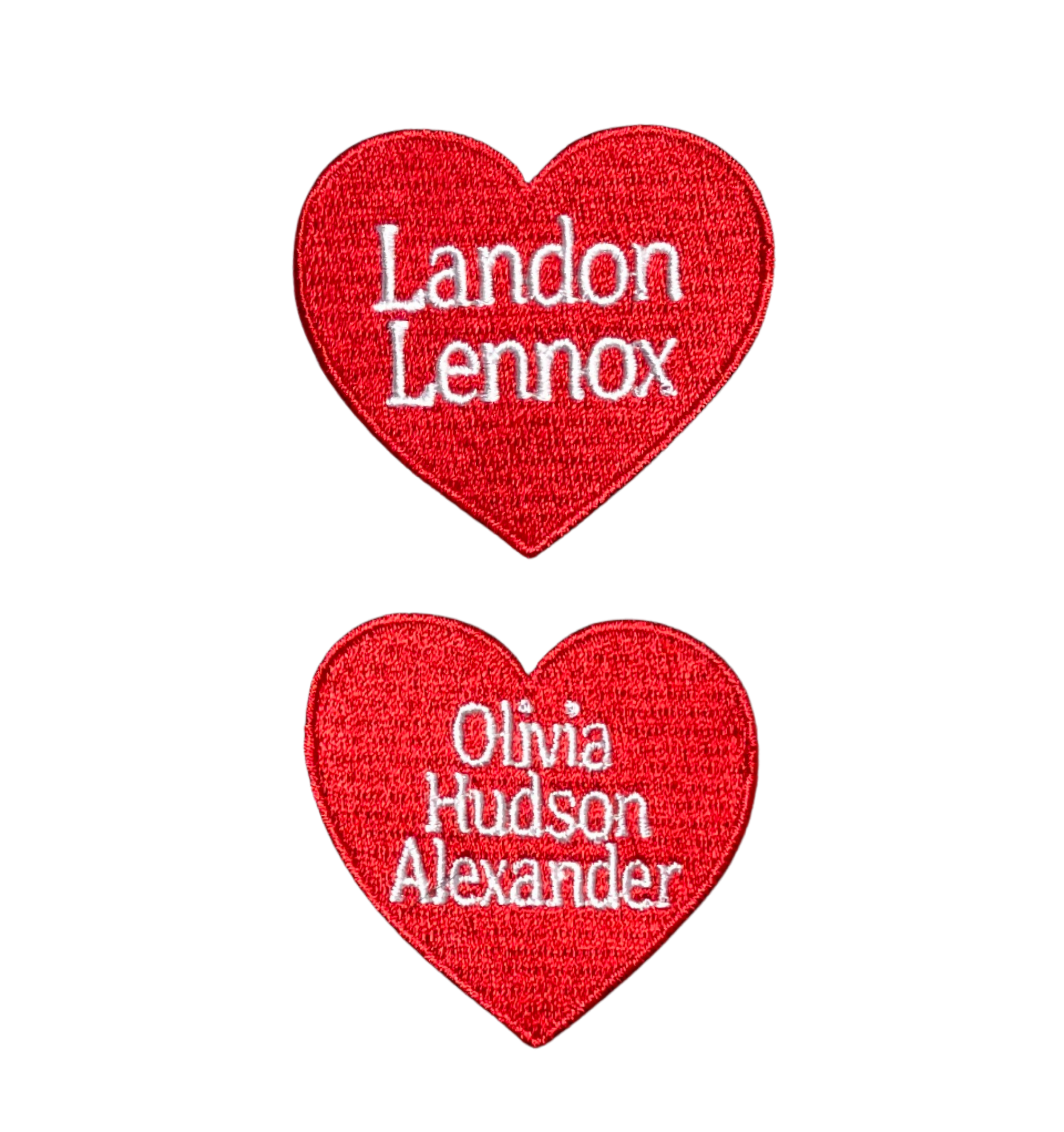 PERSONALIZED HEART UNISEX PULLOVER