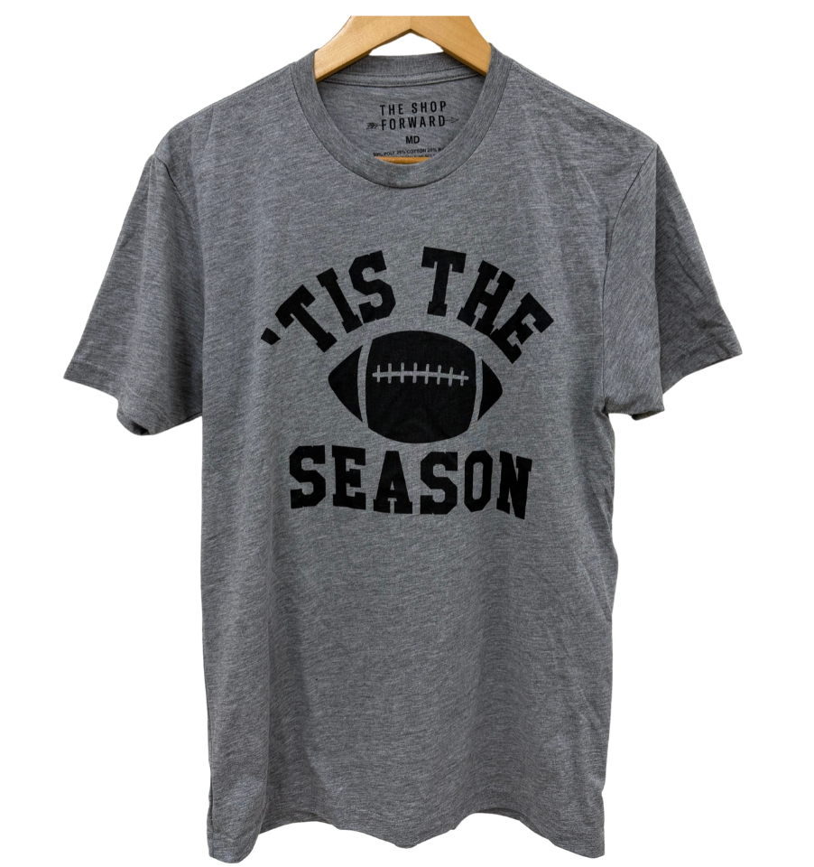 'TIS THE SEASON' FOOTBALL UNISEX TEE