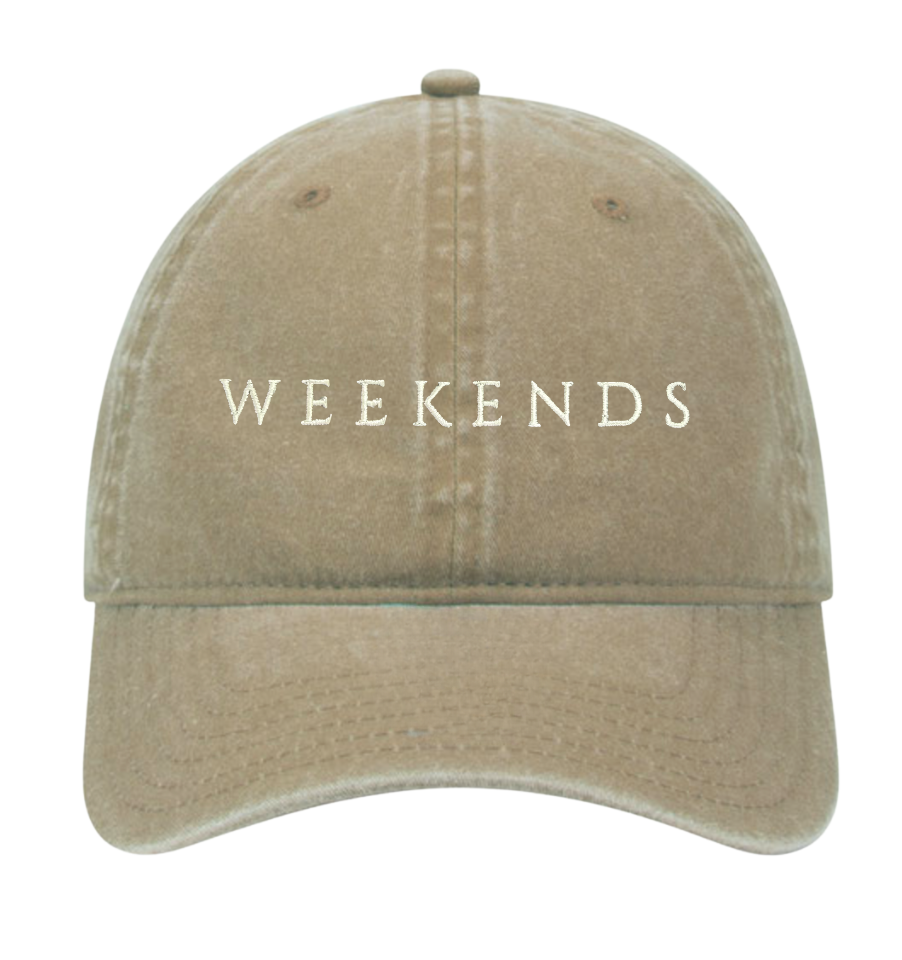 'WEEKENDS' ONE THING HAT