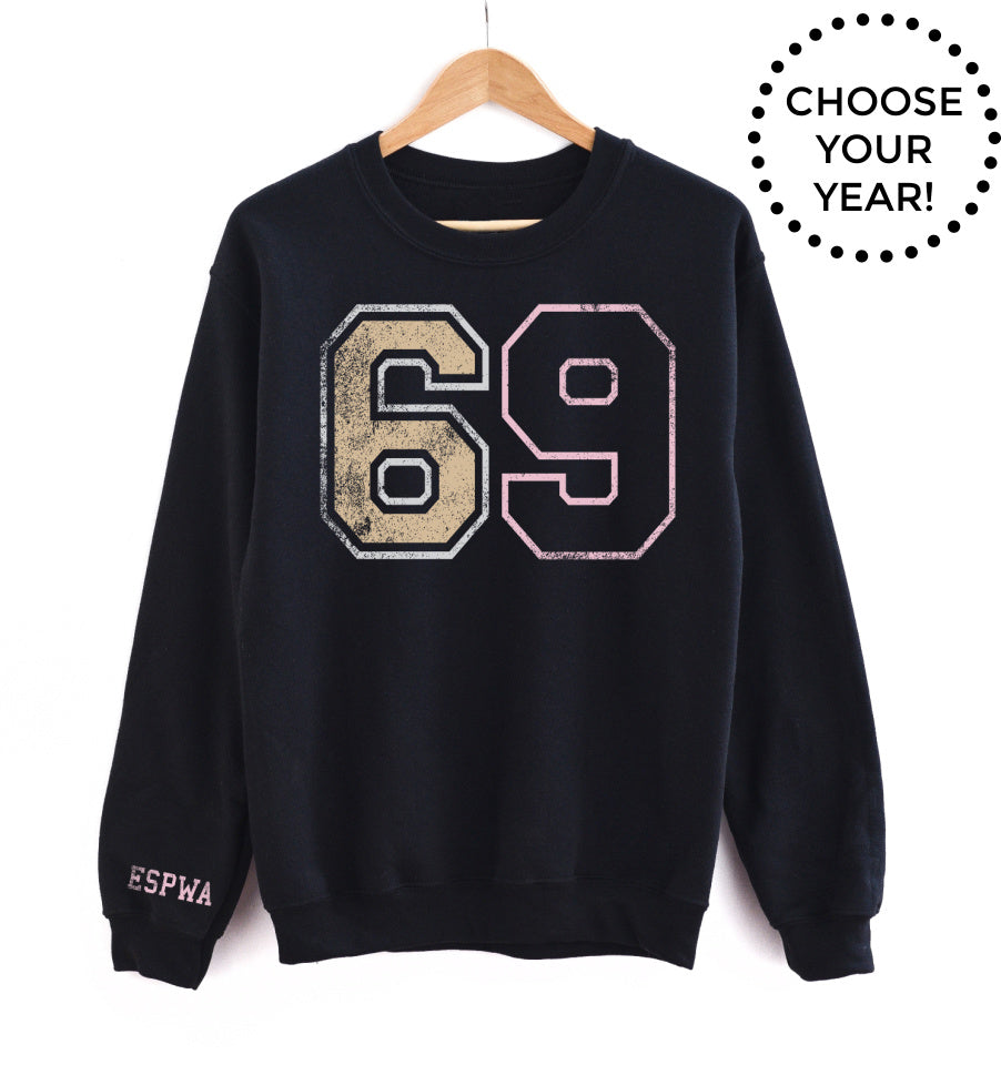 60'S BORN YEAR® UNISEX PULLOVER - CHOOSE YOUR YEAR! (60-69)