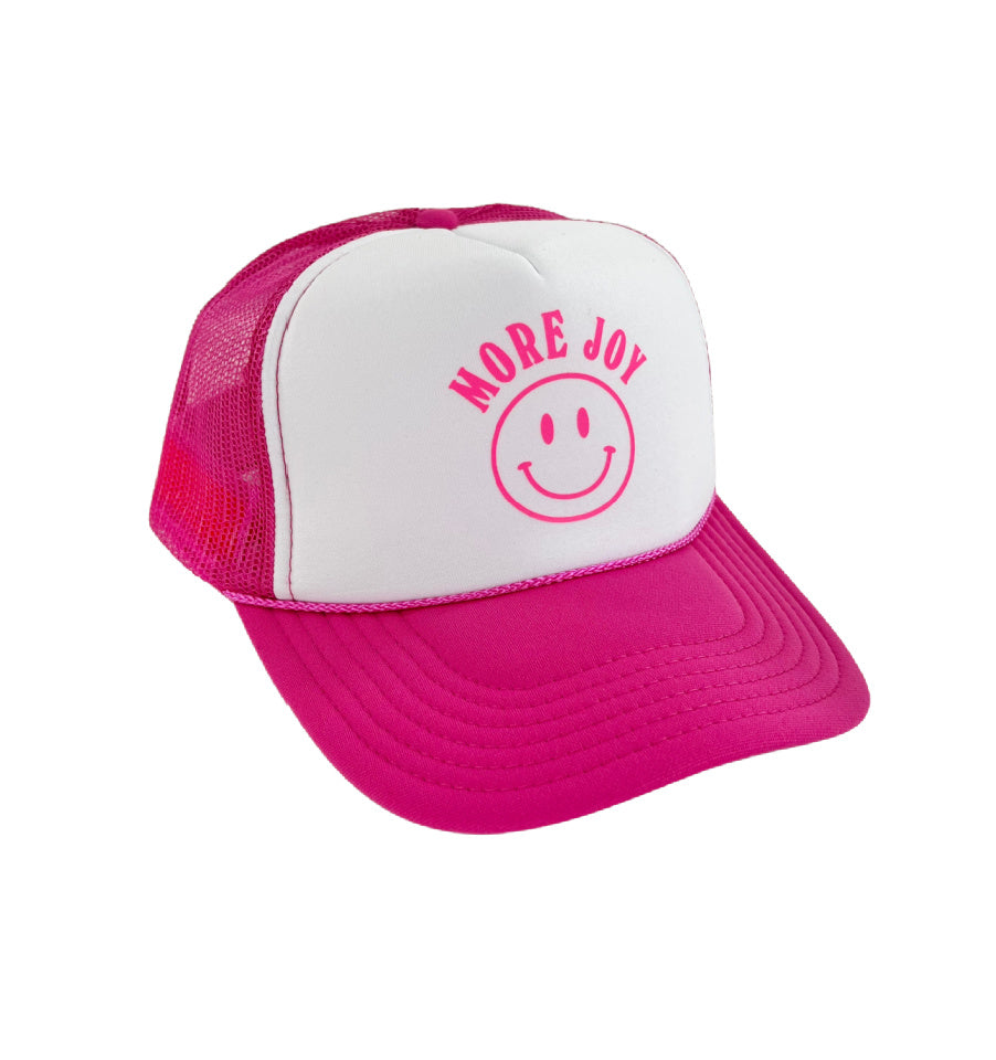 'MORE JOY' Foam Trucker Hat