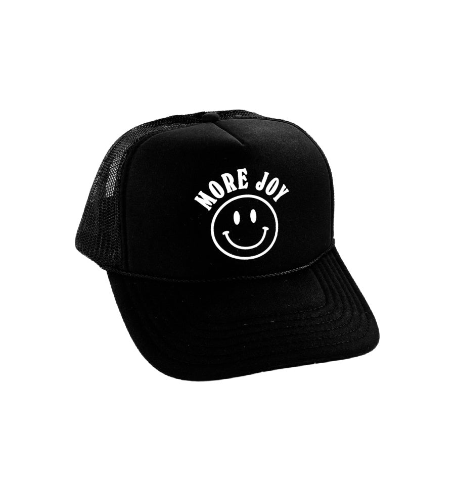 'MORE JOY' Foam Trucker Hat
