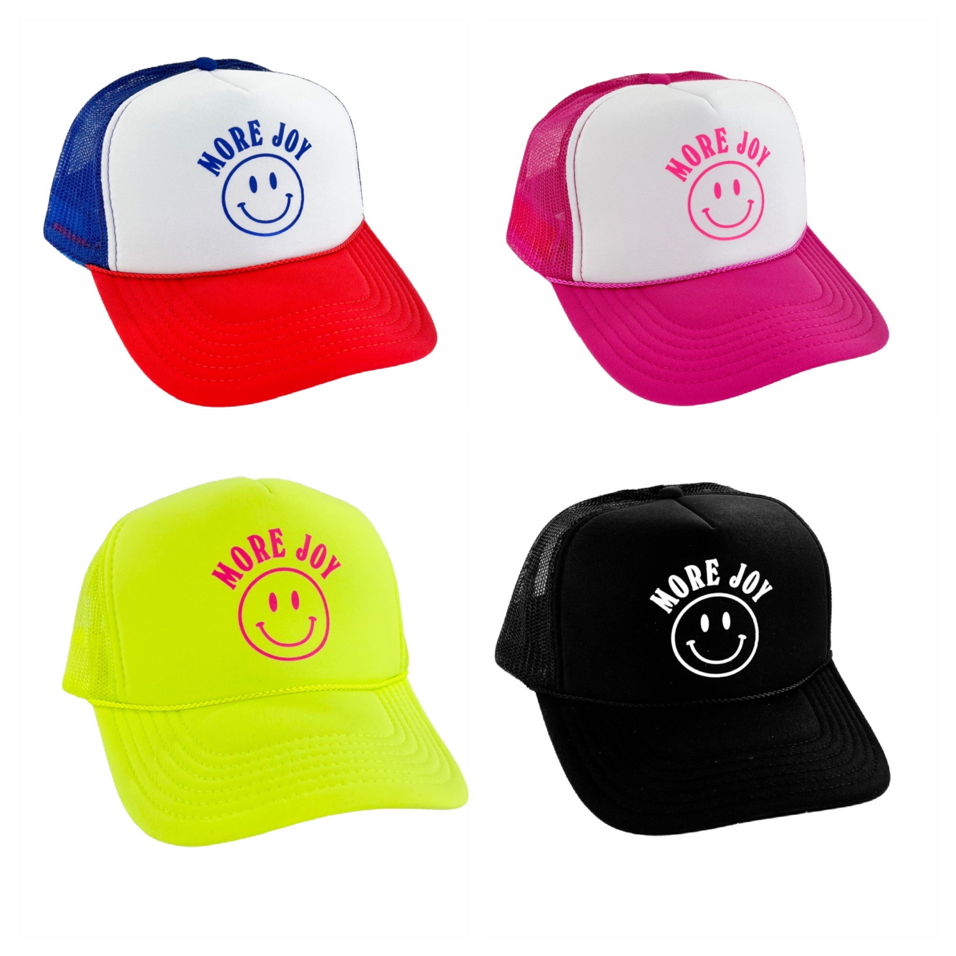 'MORE JOY' Foam Trucker Hat