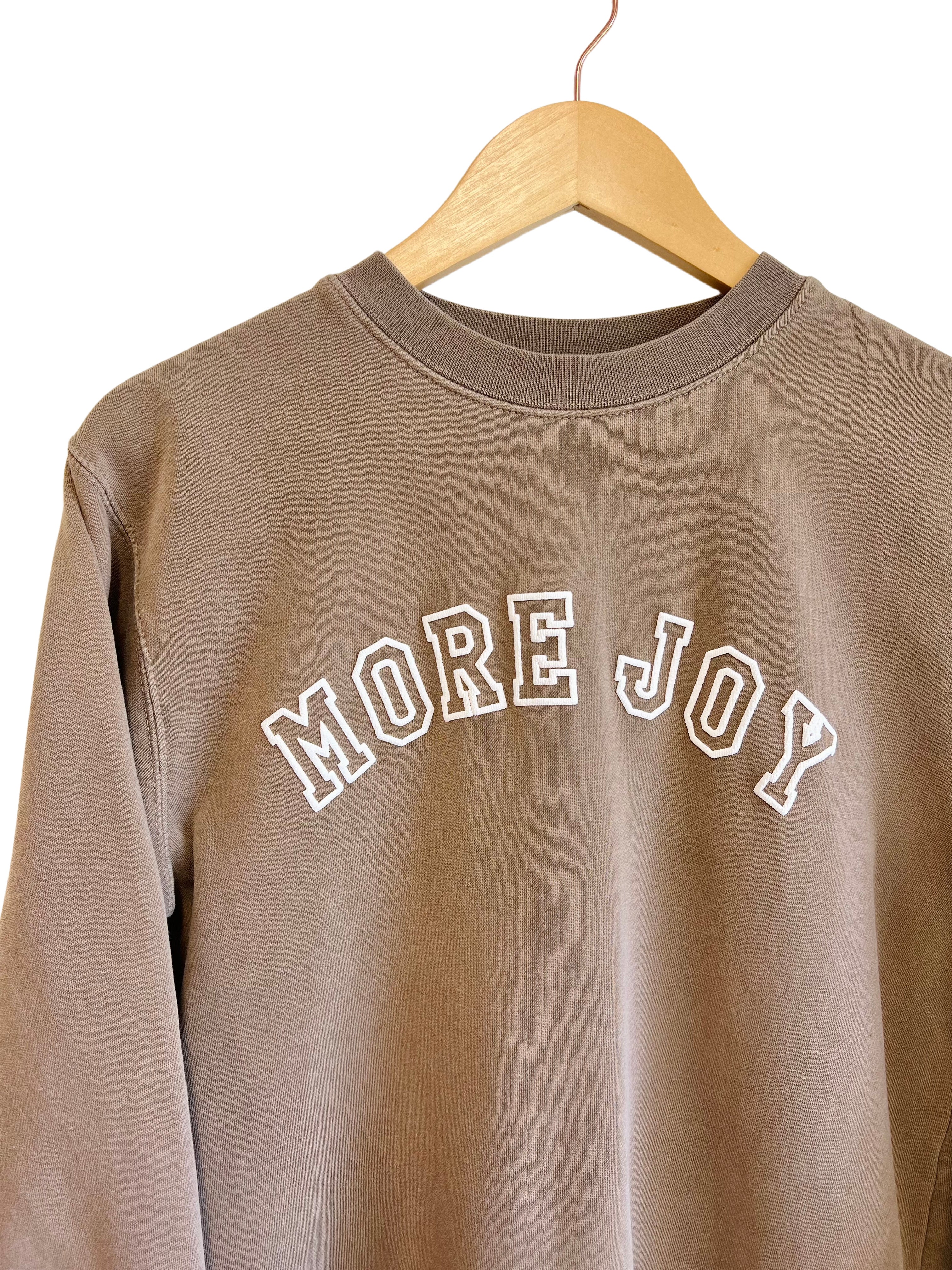 'MORE JOY' UNISEX PULLOVER