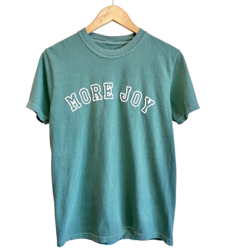 MORE JOY Unisex Tee - Vintage Forest Green