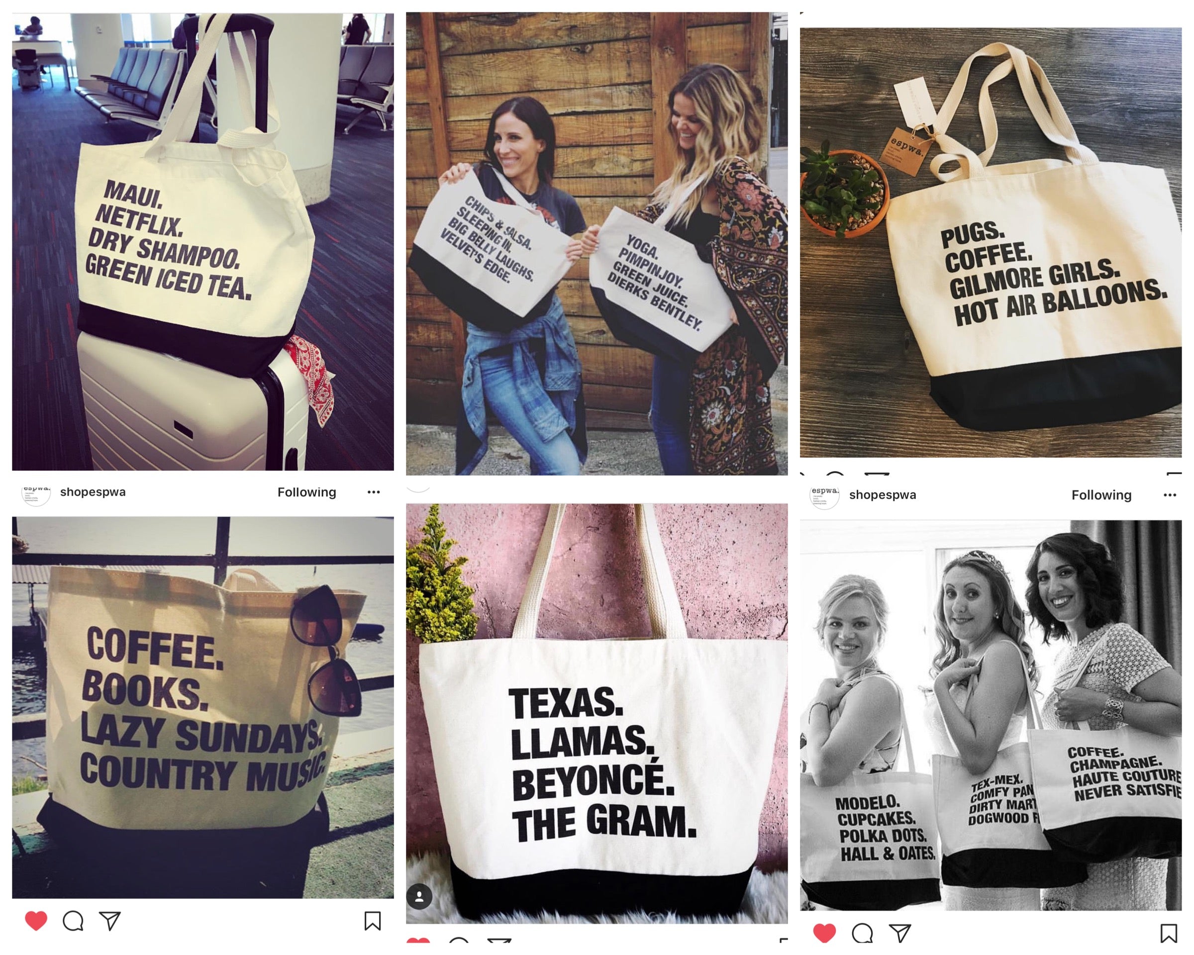 4 THINGS® PERSONALIZED TOTE BAG (CUSTOM PRE-ORDER)