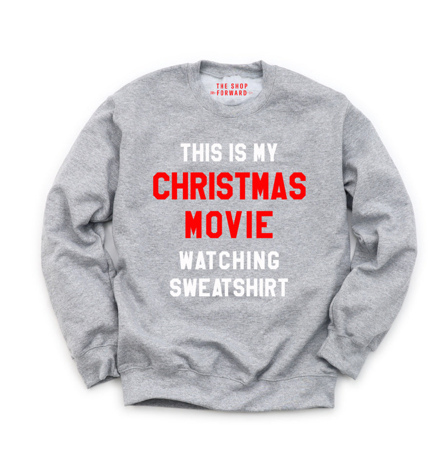 Christmas Movie Watching Sweatshirt