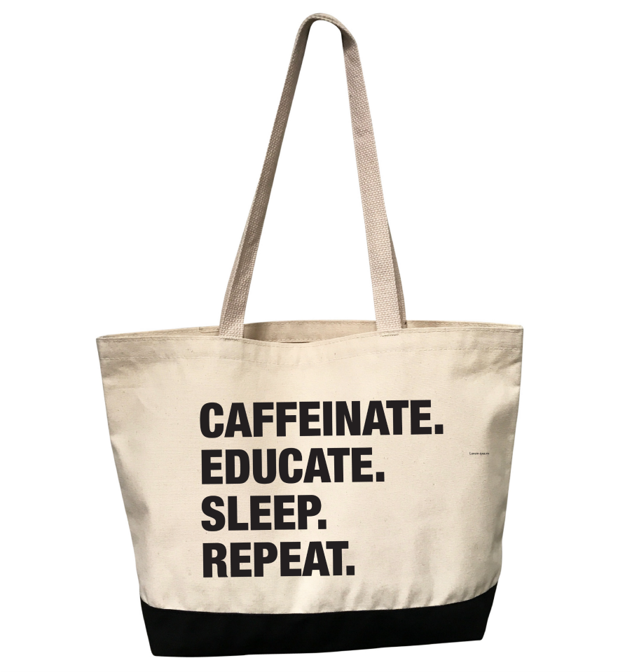TEACHER 4 THINGS® TOTE BAG