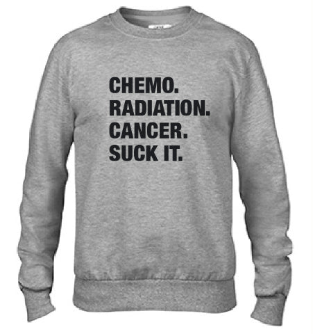 4 THINGS® 'CANCER FIGHTER' UNISEX LIGHTWEIGHT PULLOVER
