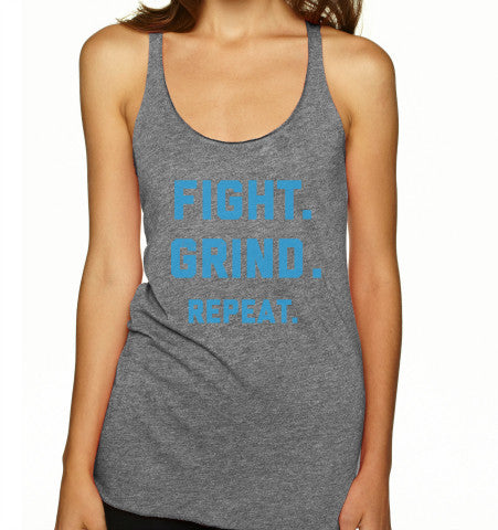 'FIGHT. GRIND. REPEAT.' WOMEN'S TANK TOP