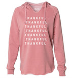 'THANKFUL' WOMEN'S TUNIC HOODIE