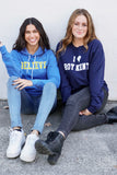 'BELIEVE' Unisex Hoodie Sweatshirt - Heather Royal Blue